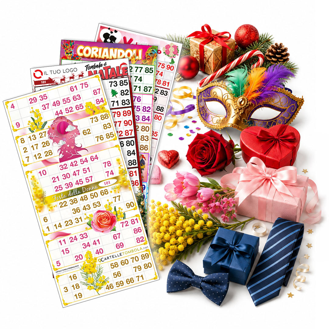 Cartelle Tombola per gli Eventi Speciali