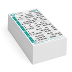 Cartelle tombola gioco ALMADÙ formato 15x32 cm