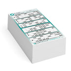 Cartelle personalizzate INTERA 6 tabelle formato 15x32 cm