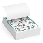 Cartelle personalizzate MEZZA 3 tabelle formato 15x16 cm