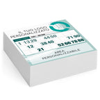 Cartelle personalizzate SINGOLA 1 tabella formato 16x15 cm