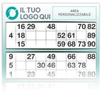 Cartelle personalizzate INTERA 6 tabelle formato 15x32 cm