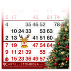 Cartelle TEMA NATALIZIO 6 tabelle formato 15x31 cm