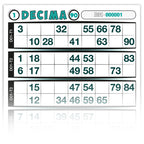 Cartelle personalizzate DECIMA INTERA 9 tabelle formato 15x32 cm