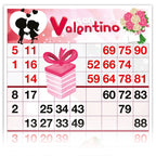 Cartelle TEMA SAN VALENTINO 6 tabelle formato 15x32 cm