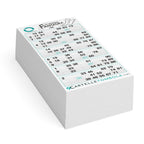 Cartelle tombola gioco IL NUMERO FANTASMA formato 15x32 cm