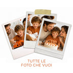 Cartelle personalizzate INTERA CON FOTO 6 tabelle formato 15x32 cm