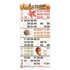 Cartelle TEMA AUTUNNO 6 tabelle formato 15x32 cm