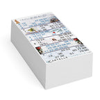 Cartelle TEMA INVERNO 6 tabelle formato 15x32 cm